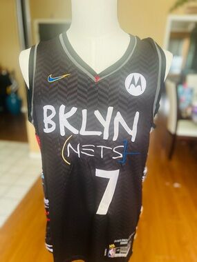 Nike K.D Nets Black Jean-Michel Basquiat Jersey
